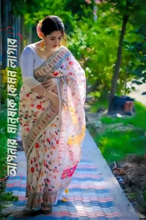 প্রিমিয়াম সিল্ক শাড়ী + ব্লাউজ পিচ