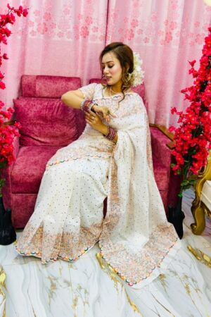 ধুপিয়ান সিল্ক শাড়ি